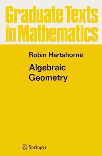 Algebraic Geometry (Graduate Texts in Mathematics, 52), Hartshorne, Robin, New B Foto 1 de 1