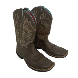 Ariat Delilah Western Cowgirl Festival Rodeo Square Toe Boots Sz 10B - Picture 1 of 10