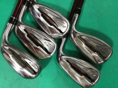 2019 PRGR RS RED 6-PW 5pc Speeder R-flex iron set Golf Clubs C255 - Imagem 1 de 4