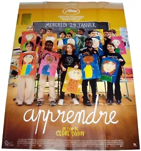 APPRENDRE documentaire école Claire Simon GRANDE AFFICHE - Afbeelding 1 van 1