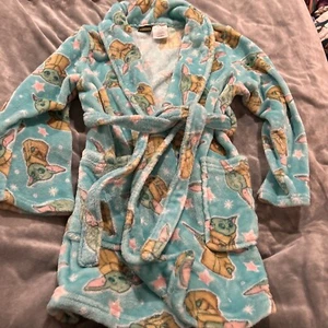 Star Wars Baby Yoda Bath Robe Kids 6/6X - Picture 1 of 5