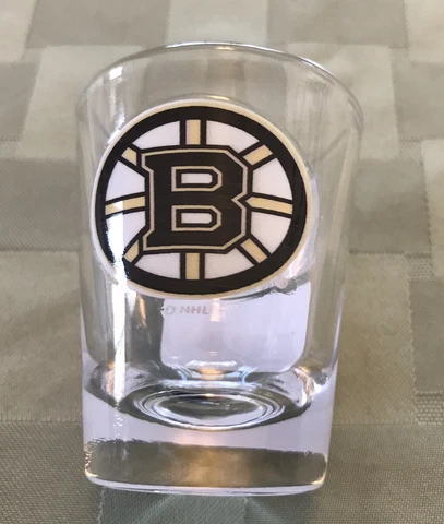 Boston Bruins 2oz.  Logo Shot Glass Cover