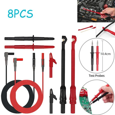 Multimeter Messgerät Prüfleitung Prüfspitzen Messleitung Kabel 1000V 10A - Bild 1 von 4
