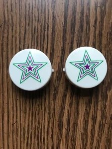 Incredible Hulk Gottlieb Pinball  Machine Pop Bumper Caps ( Brand New ) - Picture 1 of 2