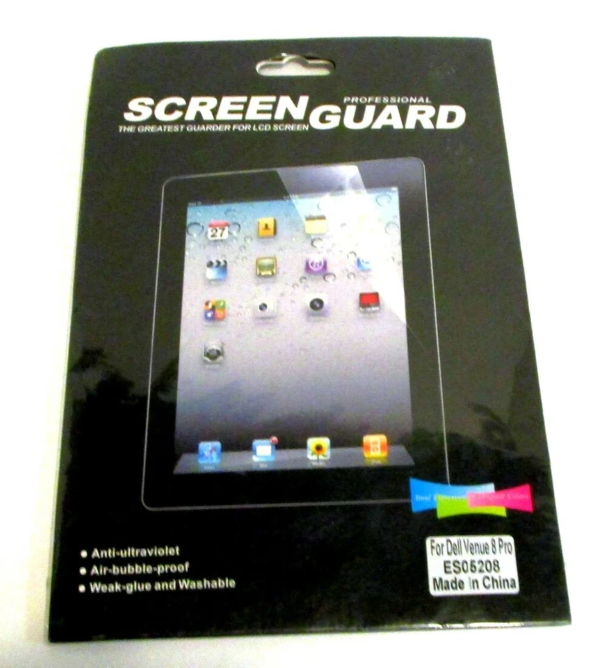 Screen Guard For Dell Venue 8 Pro ES05208 NEW - Image 1 of 2