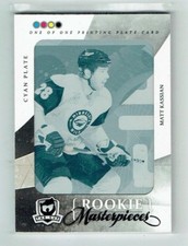 10-11 UD Upper Deck The Cup  Matt Kassian  1/1  Printing Plate  Rookie