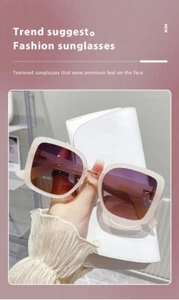 Gafas de sol para mujer Fabufabu cuadradas de gran tamaño - Imagen 1 de 27