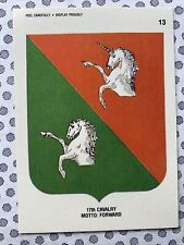 1991 Topps Desert Storm Sticker/card #13– 17th Cavalry 'Merica! Gulf War Card