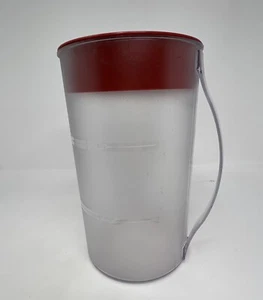 Mr Coffee Iced Tea Maker Replacement 2 Qt Pitcher Model TM1 Rust Color Lid - Picture 1 of 10