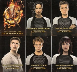 THE HUNGER GAMES: CATCHING FIRE MOVIE 2013 NECA COMPLETE BASE CARD SET 40 - Picture 1 of 2