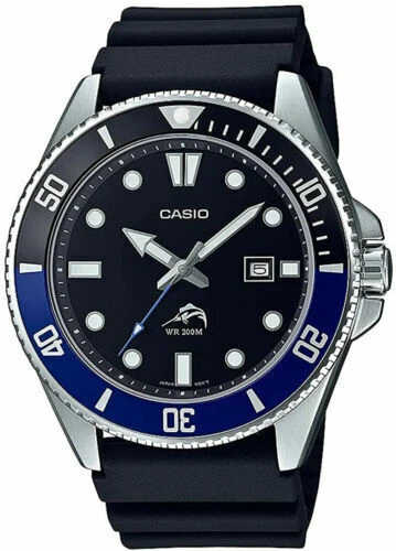 Casio MDV106B-1A1V Men's Duro 200M WR Blue Watch Diver Analog Sports 2021