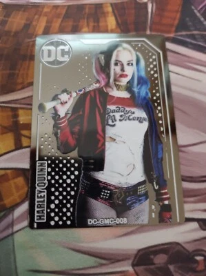 2022 DC COMICS TCG METAL Card DC-GMC-008 HARLEY QUINN - Image 1 of 2
