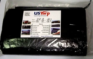 Dump Truck Flip Tarp, Asphalt Lumite, 7'6" x 18' w/mount spline. Quality USTarp! - Picture 1 of 4
