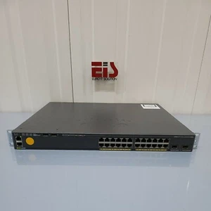Przełącznik Cisco Catalyst WS-C2960X-24PD-L 24x 1Gb RJ-45 PoE + 2x porty SFP+ - Zdjęcie 1 z 6