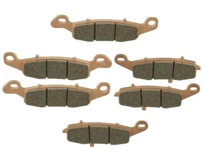 Pastillas de freno delanteras y traseras para Kawasaki Vulcan 1600 VN1600A Classic 2003-2008 Foto 1 de 2