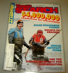 Treasure Search Magazine August 1980 Metal Detector Civil War Gold  - Bild 1 von 1