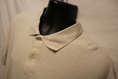 Chaos Ralph Lauren Polo Rugby Beige S/S Mens XL 100% Cotton - Image 1 of 3