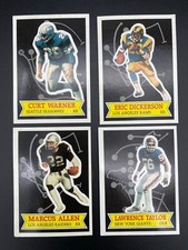 1984 Topps NFL Stars Collector's Edition - Card Lot - Allen, Taylor, Dickerson..