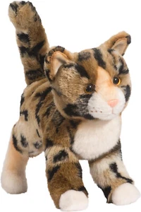 Tashette 12" Bengal Cat Plush Stuffed Animal Toy Douglas kitty panther leopard - Picture 1 of 3