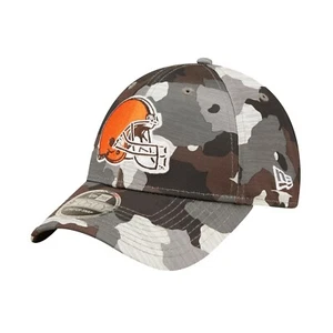 New Era Cap Men's NFL Cleveland Browns Training Camo 9FORTY Snapback Hat - Picture 1 of 3