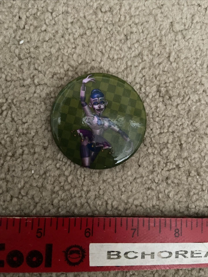 PAX West 2024 Ballora Button Five Nights Freddy’s At FNAF 10th BIRTHDAY - Image 1 of 1