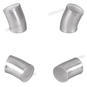 CXRacing 4" O.D. 30 Degree Aluminum Mandrel Bent Short Intake Pipe Tube - Picture 1 of 4