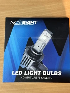 NOVSIGHT 80w 22000LM H11 H8 H9 LED Headlight Bulbs Kit High Low Beam 6500K - Picture 1 of 6