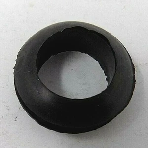 Ojal de goma - Negro - Agujero central de 1,5 cm - 1 paquete de 2 - Imagen 1 de 4