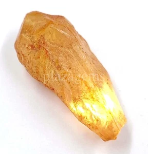 137 Natural Yellow Sapphire Rough Uncut Dyed EGL Loose Gemstone 5ARO - Imagen 1 de 10