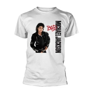 BAD (WHITE) by MICHAEL JACKSON T-Shirt - Picture 1 of 1