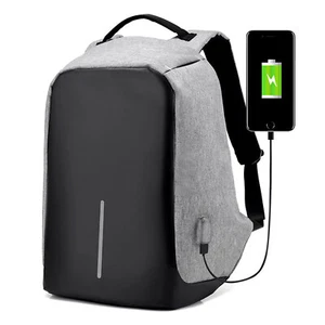 Mochila de viaje para computadora portátil de negocios antirrobo computadora portátil mochila puerto de carga USB - Imagen 1 de 14
