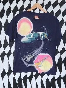 Vintage Star Wars Episode 1 Phantom Menace T-Shirt Childs Size M Tie-Dye - Picture 1 of 6