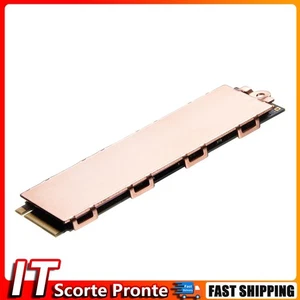 Copper M.2 Heatsink Ultra-thin 0.8mm Heat Radiator for M.2 NVMe 2280 SSD IT - Afbeelding 1 van 12
