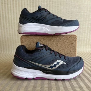 Saucony Echelon 8 Shoes Womens Size 5 Blue Purple Running Sneakers S10574-31 - Picture 1 of 20