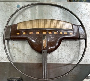 1942 1946 1947 1948 OLDS OLDSMOBILE STEERING WHEEL HORN RING BUTTON P/N 416559 - Picture 1 of 7