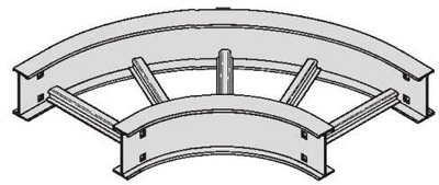 Горизонтальный изгиб EATON B-LINE 6A-24-90HB24SS6 2 дюйма из нержавеющей стали 90¬∞ NPT - Изображение 1 из 4