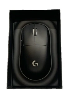 Logitech PRO X SUPERLIGHT Wireless Gaming Mouse Ultra-Lightweigt 910005878 Black - Afbeelding 1 van 9