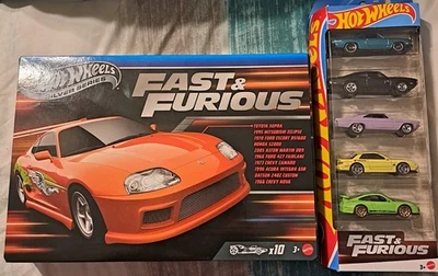 🔥Hot Wheels 2025 Silver Series Fast And Furious 10 Pack and  5 Pack Set Nice!🔥 - Image 1 of 4