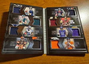 2016 PLAYBOOK ACTIV8 ACTIVE EIGHT ROOKIE RC PATCH RELIC JERSEY BOOKLET GOFF - Picture 1 of 3