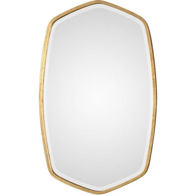 Uttermost 09382 Duronia 36 X 22 inch Antiqued Gold Mirror - Image 1 of 4