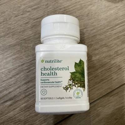 60 Capsules Amway Nutrilite Cholesterol Health 09/2026 - Image 1 of 3