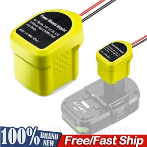Adaptador de rueda eléctrica para base de batería Ryobi 18V Li-Ion Ni-MH con cable de 14 AWG - Imagen 1 de 8