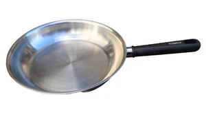 TOWER Stainless Steel Gas Radiant Induction Solid Ceramic Halogen Frying Pan - Picture 1 of 7