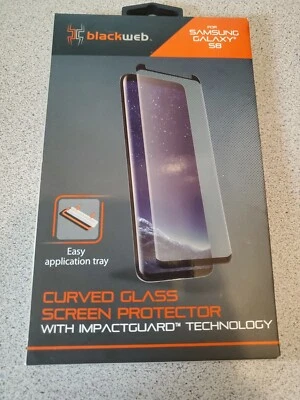 Protector Pantalla Blackweb Samsung Galaxy S8 Nuevo Cristal Curvo Foto 1 de 3