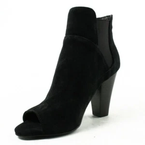 Botas de moda G by Guess para mujer Bex punta abierta al tobillo talla 7,5 - Imagen 1 de 7