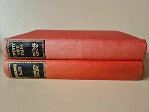 2x Rudyard Kipling Books Humorous Tales 1942 & Twenty One Tales 1946 Vintage - Picture 1 of 12