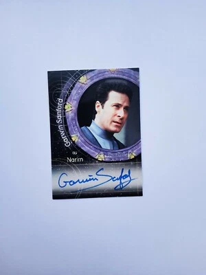 Stargate SG-1 Season 5 Auto A22 GARWIN SANFORD as NARIM - Image 1 of 2