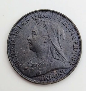 Great Britain 1896 Farthing - Brown Uncirculated - Picture 1 of 3
