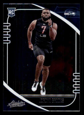 2020 Absolute #163 Jordyn Brooks RC - Image 1 of 2