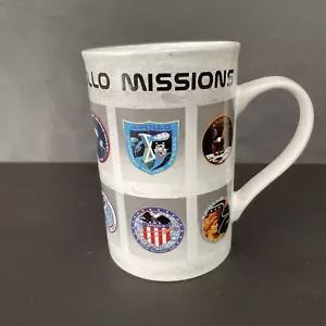 Kennedy Space Center NASA Apollo Missions Ceramic Coffee Mug 10oz EUC - Picture 1 of 7